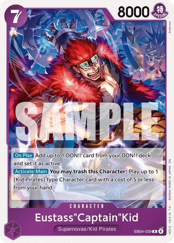 Eustass"Captain"Kid - EB04-039