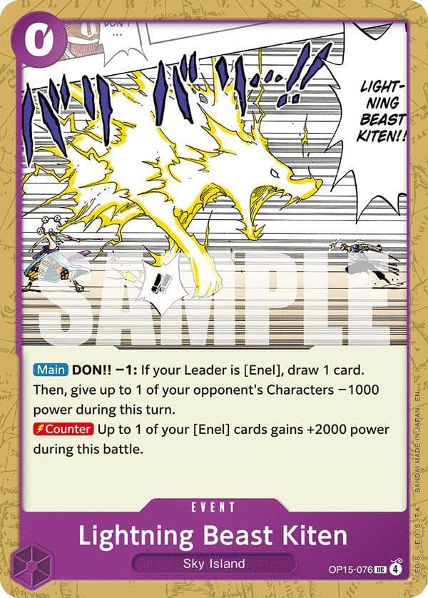 Lightning Beast Kiten